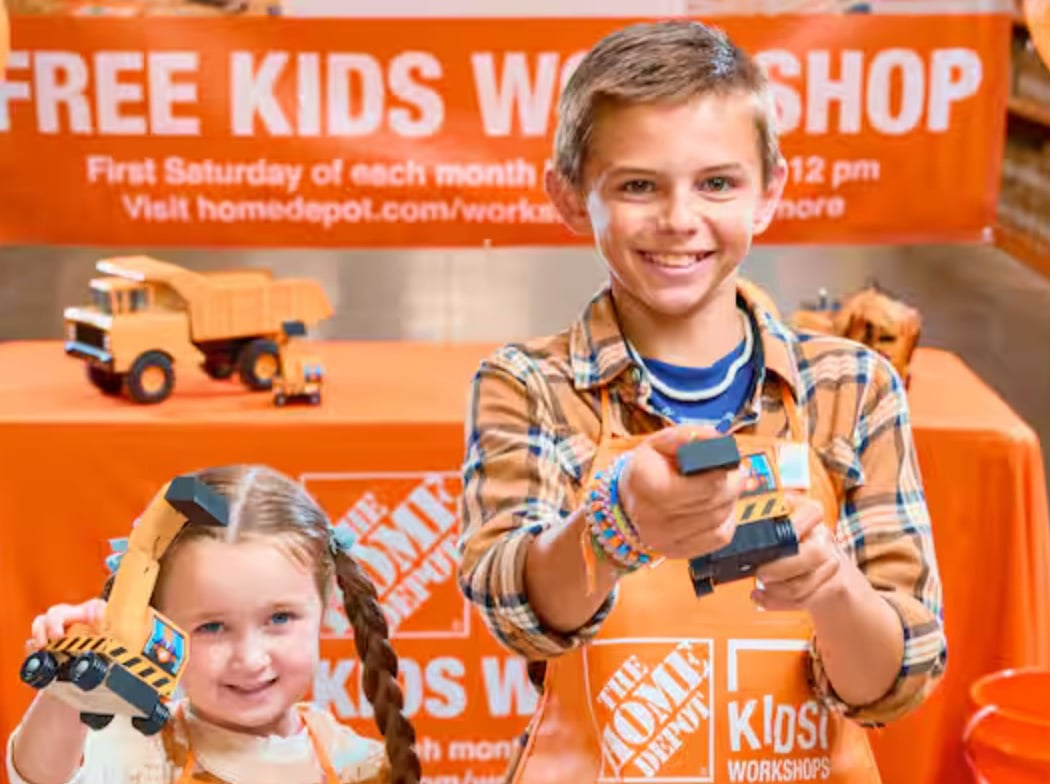 Home Depot Kids Workshop 1